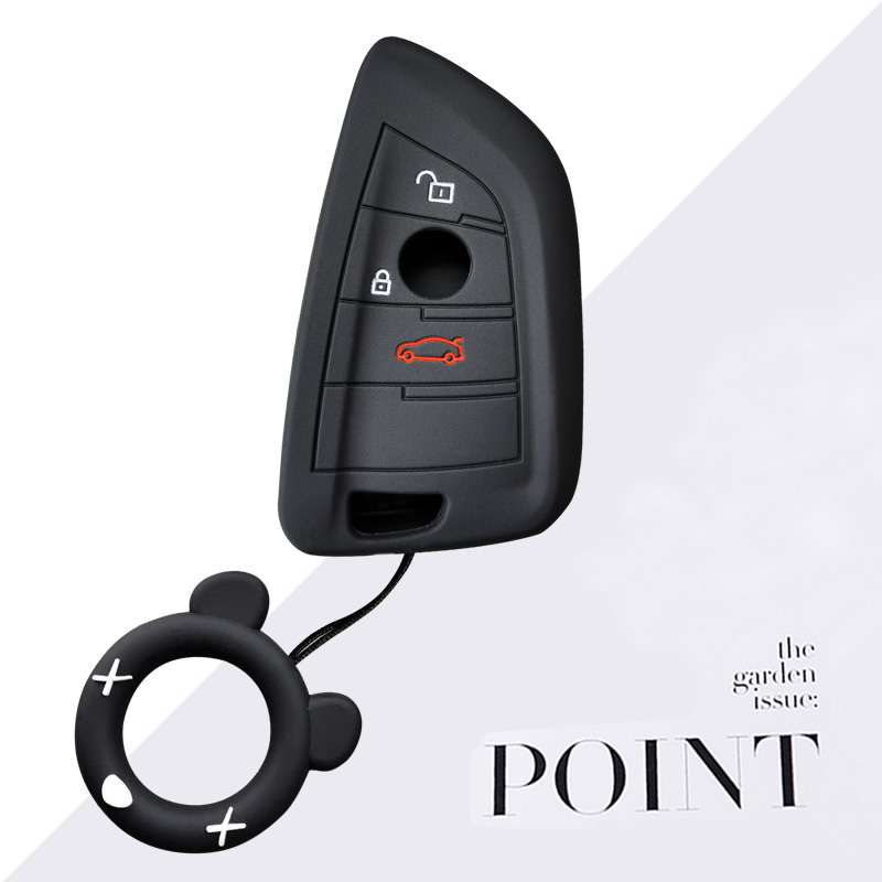 适用宝马钥匙套5系新3系刀锋X1系118i120iX3X4X2X5X6车钥匙壳扣包