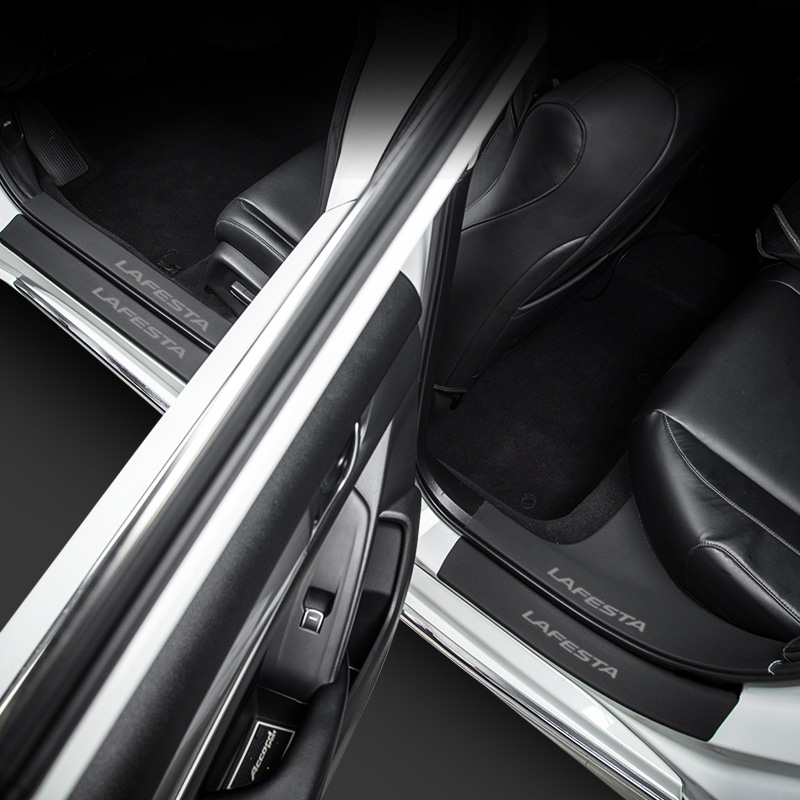 专用宝马X1车内装饰用品大全改装配件迎宾踏板门槛条防踩保护垫贴