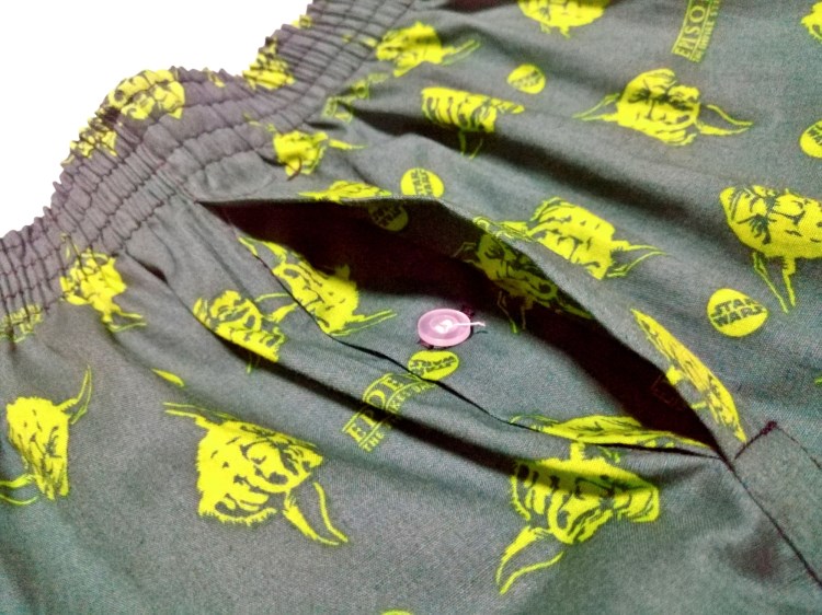 帝国反击战星球卡通阿罗裤男女平角内裤睡裤家居短裤性感孖烟通潮