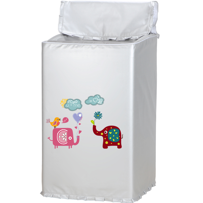 海尔8/9kg波轮洗衣机罩防水防晒上开EB80M30/EB90B30全自动防尘罩