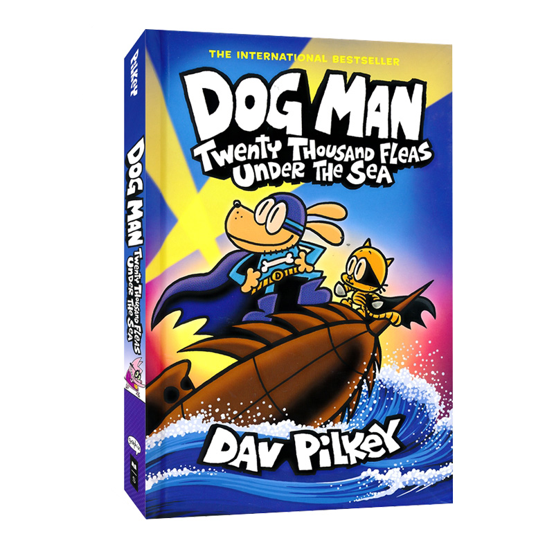 神探狗狗Dog Man1-11精装 狗狗侦探漫画书 Dav Pilkey 儿童英语幽默漫画故事章节桥梁书 纽约时报畅销书 英文原版进口图像小说