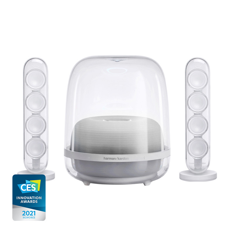 哈曼卡顿水晶4代Soundsticks4无线家用桌面多媒体音响低音炮