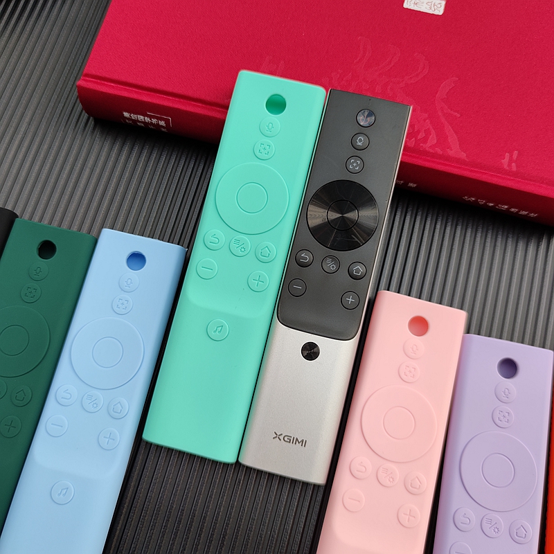 适用于极米投影仪h3s遥控器保护套rspro2防尘套h5全包h6硅胶可爱