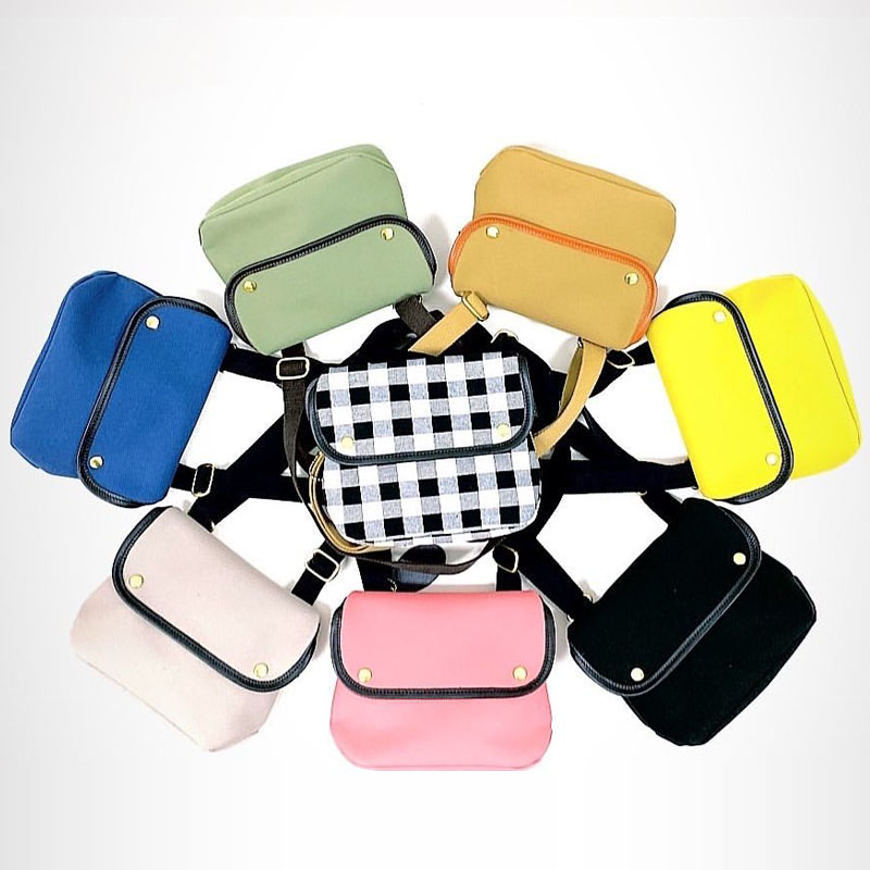 新品英国Brady avon mini单肩斜挎包小包三层防水帆布手机包休闲