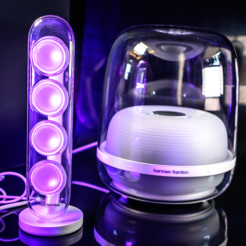 哈曼卡顿SoundSticks4水晶4代蓝牙音箱2.1声道家用多媒体电脑音响