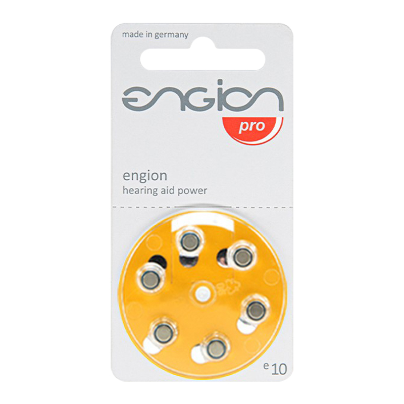 engion引擎助听器专用电池e13峰力312瑞声达e10西门子锌空气电子
