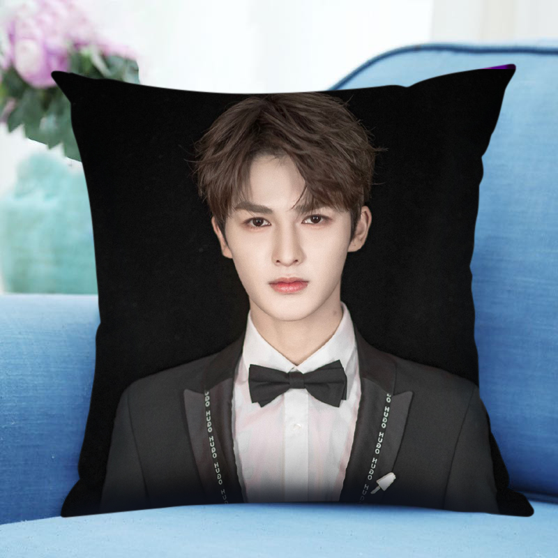 朱正廷抱枕明星diy定制图片印刷头像人形双面私人自己照片可爱头