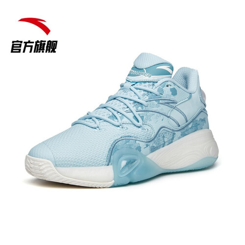 安踏水泥泡泡篮球鞋夏季新品外场实战低帮透气缓震耐磨网面球鞋男鞋子