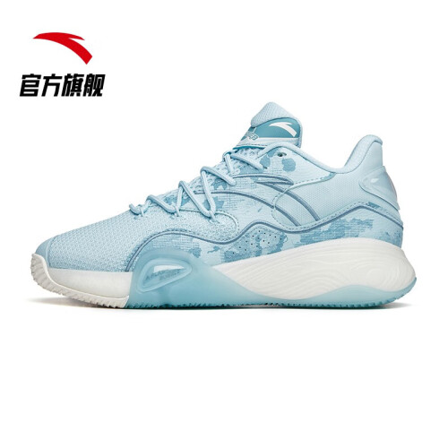 安踏水泥泡泡篮球鞋夏季新品外场实战低帮透气缓震耐磨网面球鞋男鞋子