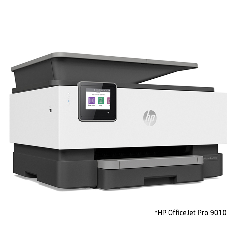 HP惠普OJ9010彩色喷墨多功能一体机连续复印扫描传真自动双面手机无线打印9020四合一家用办公专用商用输稿器