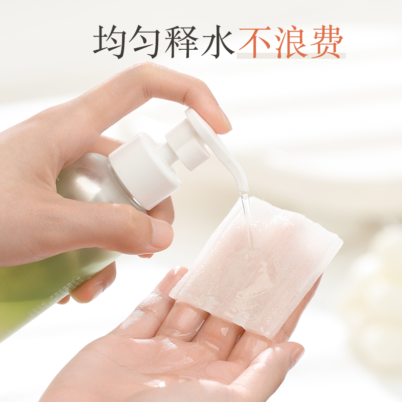 丽丽贝尔纯棉化妆棉卸妆湿敷专用日本lilybell一次性脸部美容片女