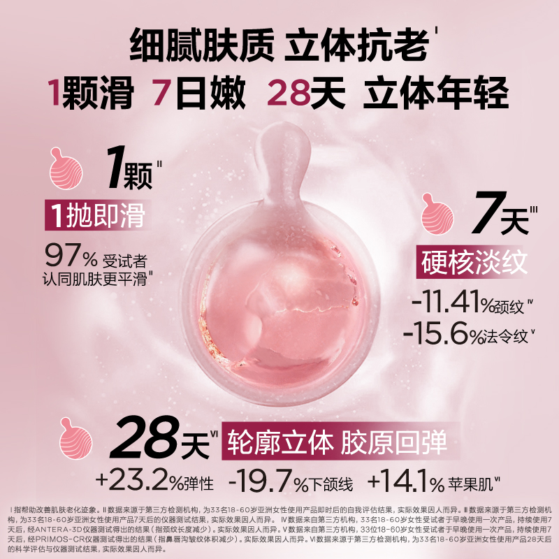 【情人节现货速达】雅顿重磅升级第II代粉胶次抛a醇胶囊抗皱紧致