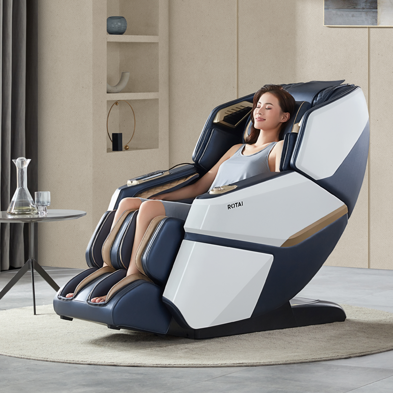荣泰按摩椅家用全身豪华太空舱全自动多功能电动智能按摩沙发A60