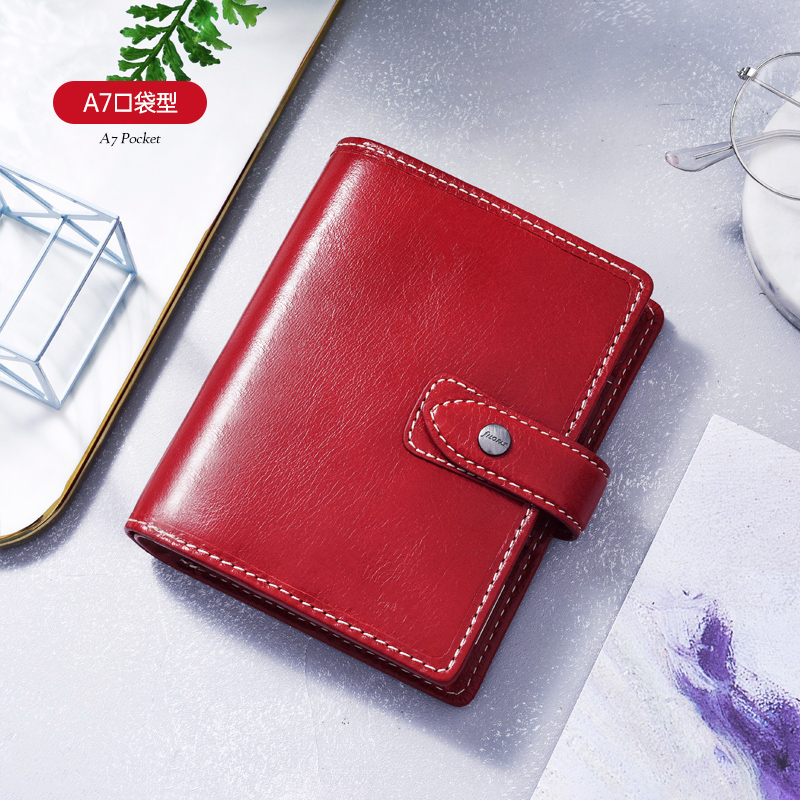 【中国特别版】英国进口filofax 2024年日程本malden真皮笔记本记事本手帐本A5A6A7A8活页本定制礼物