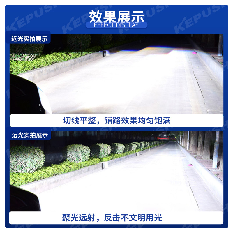 适用大众高尔夫led大灯泡6代七代7.5改装汽车嘉旅H15远光近光车灯