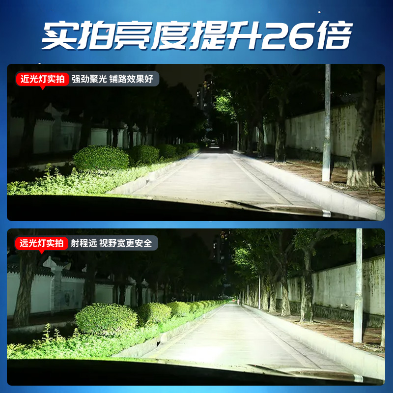 适用大众高尔夫led大灯泡6代七代7.5改装汽车嘉旅H15远光近光车灯