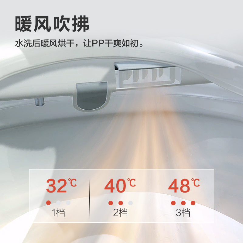 松下智能马桶盖全自动家用即热清洗抗菌烘干除臭全功能冲洗器5230