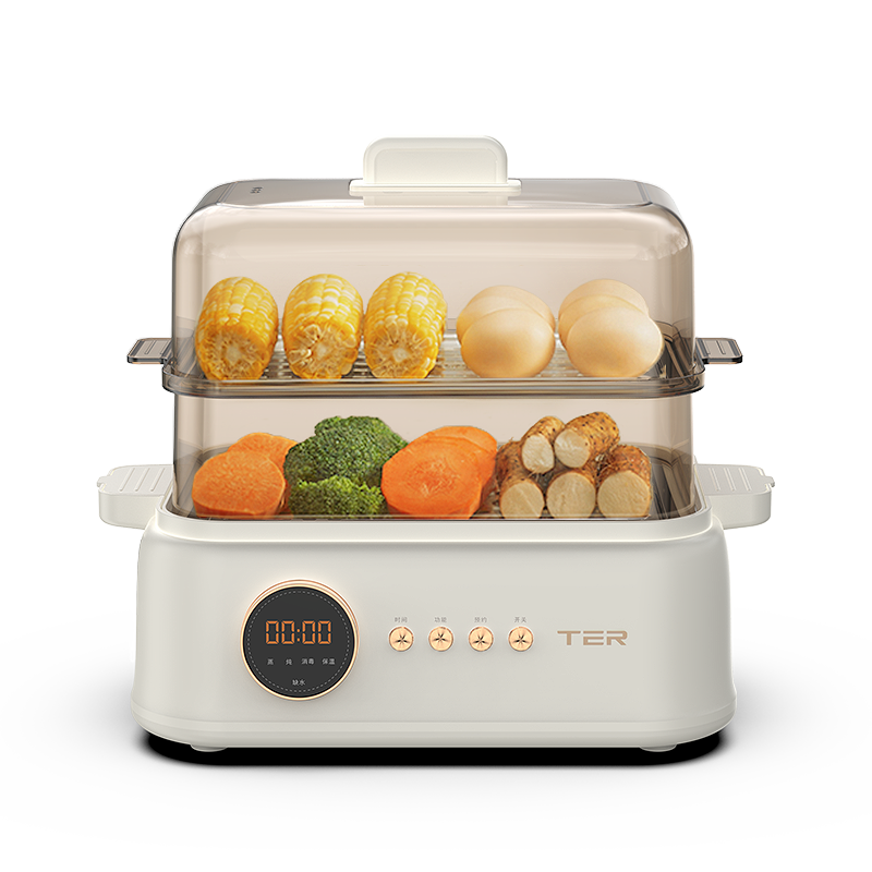 TER电蒸锅聚能鲜蒸锅蒸炖锅多功能家用蒸炖一体全自动预约蒸汽锅