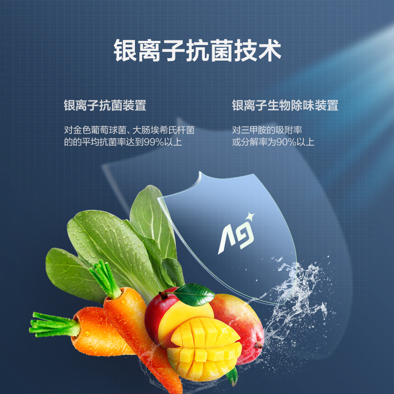 松下冰箱风冷无霜变频四门多门大容量节能家用电冰箱NR-EE53WGB-T