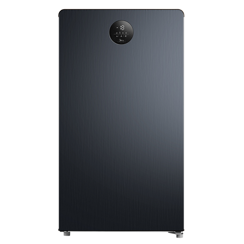 美的120L家用立式冰柜抽屉式冰柜-40℃冷冻冷藏减霜全冷冻冰箱