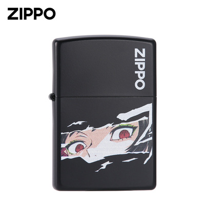 zippo正版打火机 惊鸿一瞥浮生若梦官方正版原装煤油彩印送男友