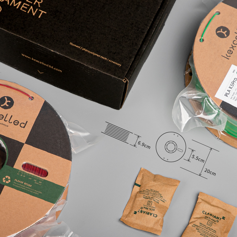 kexcelled PLA K3 FDM3D打印线材1.75易打不堵头高性价比