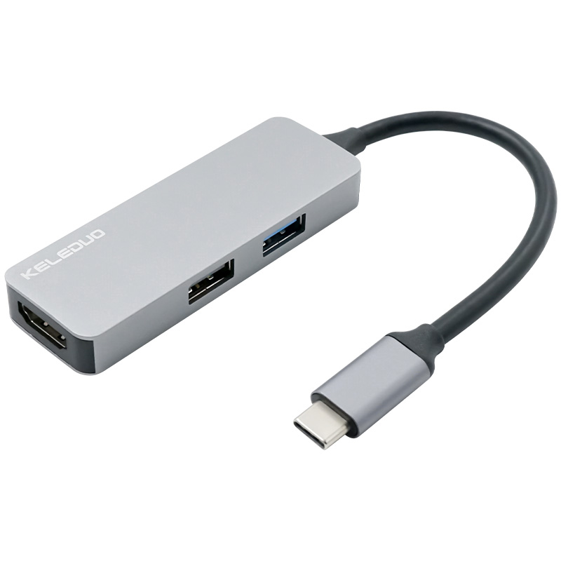 科乐多typec转hdmi扩展坞适用苹果iphone15华为mate60pro一加9三星dex平板手机接电视投影仪转换器连电脑模式