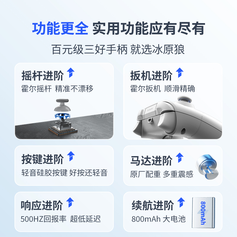 飞智冰原狼2代/1代游戏手柄xbox手柄pc手柄电脑版无线手柄蓝牙ipad手机手柄switch手柄steam手柄幻兽帕鲁