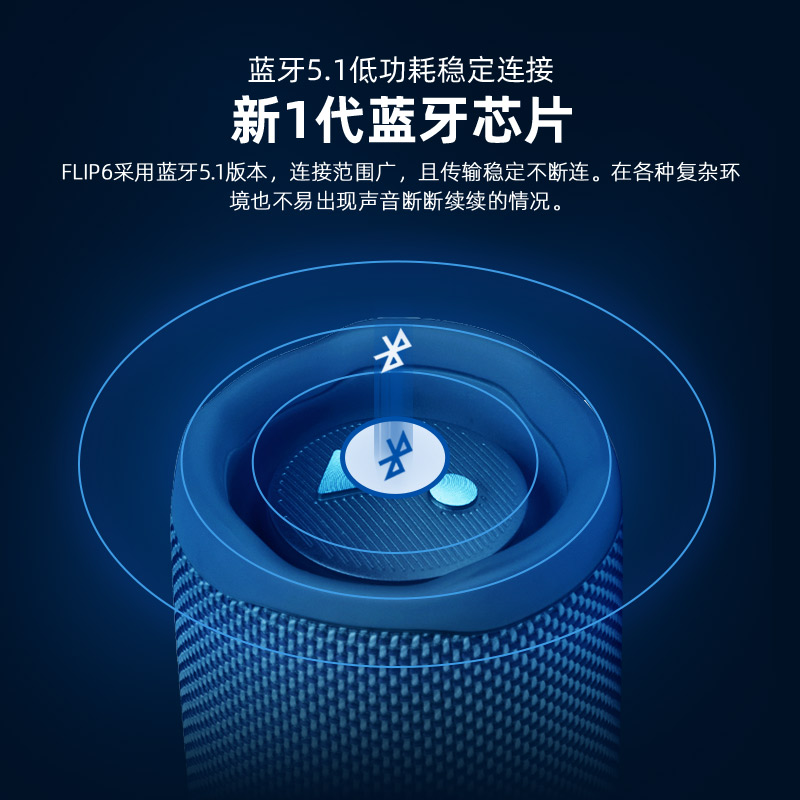 JBL Flip6音乐万花筒蓝牙音箱无线迷你音响户外便携音箱低音增强