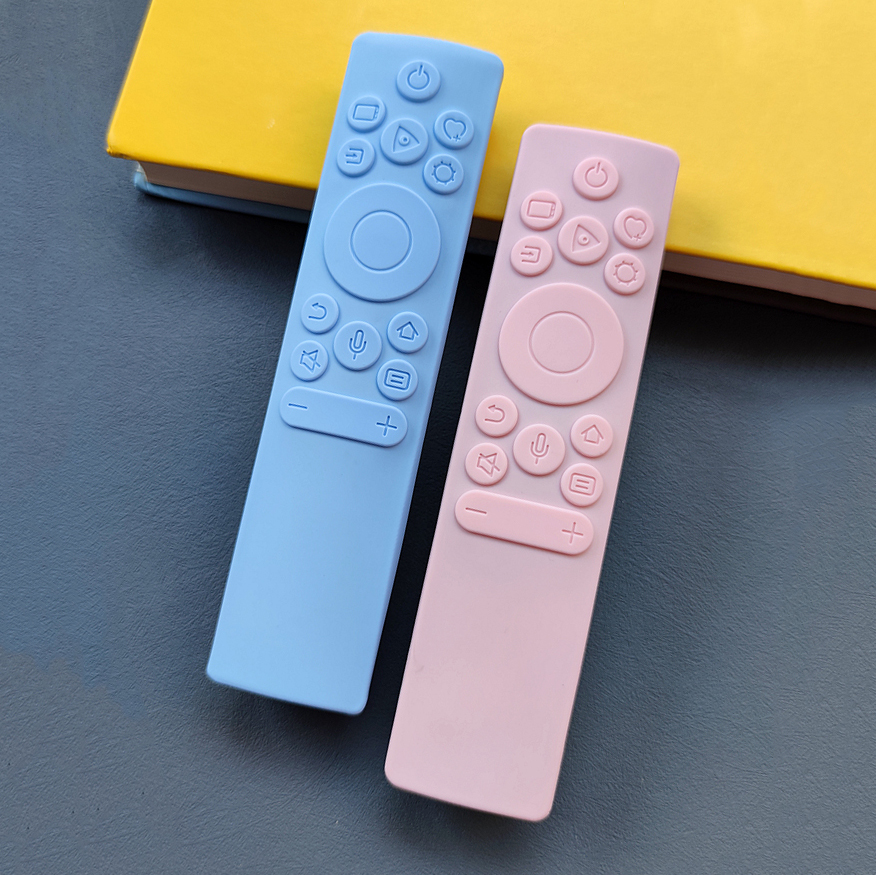 适用东芝海信CRF3A71语音电视遥控器硅胶保护套3C71/5A60卡通可爱