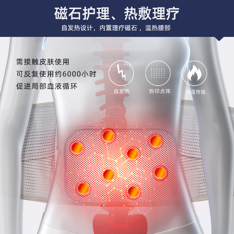 医用护腰带腰椎间盘劳损突出辅助治疗男士女士专用透气自发热保暧