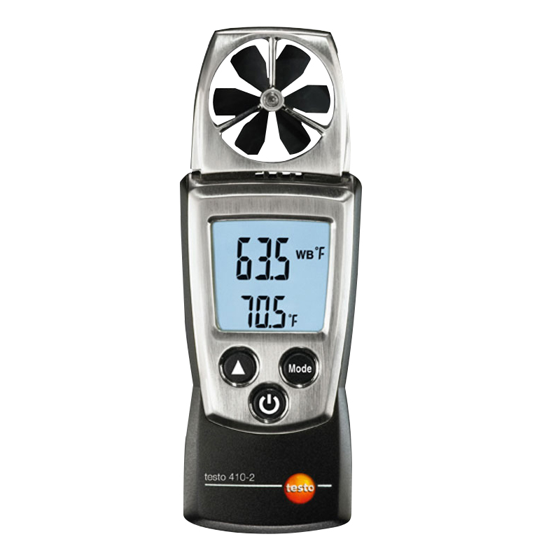 德图testo410-1-2风速仪高精度叶轮式风速测量仪迷你风速测试仪