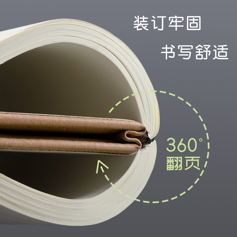 A5大学生小清新皮面本带兜袋子B5商务笔记本拉锁办公文具笔记本子记事本复古日记本会议记录本工作加厚记事本