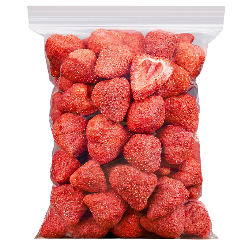 冻干草莓脆雪花酥使用烘焙水果干脯蜜饯网红孕妇儿零食休闲食品童