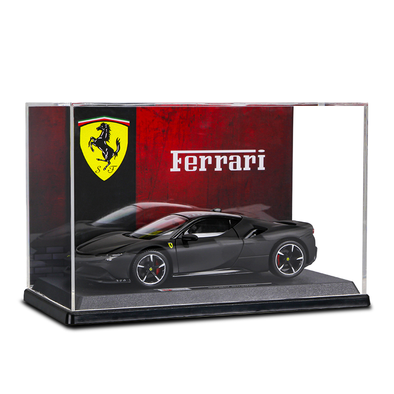 比美高1:24法拉利新配色SF90跑车模型仿真合金玩具男生礼物收藏