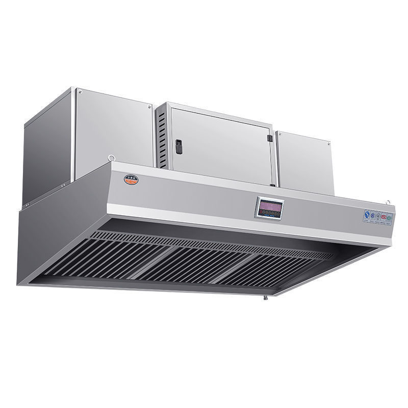 梵奈帝商用油烟净化器一体机厨房大吸力低空排放净化器抽油烟机