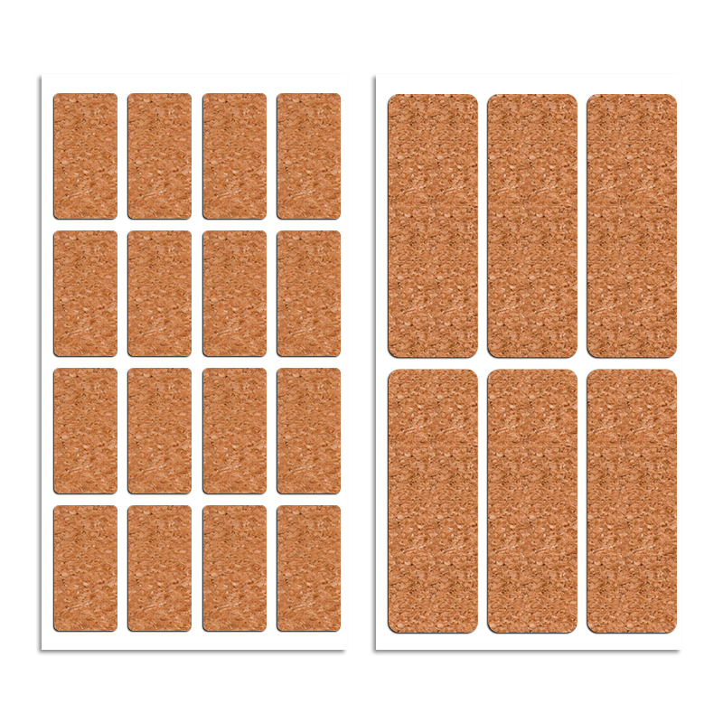 软木标签贴便签贴纸不干胶贴纸小尺寸厨房防水防油自粘式价格手账贴无痕不留胶记号分类口取纸自粘贴纸姓名贴