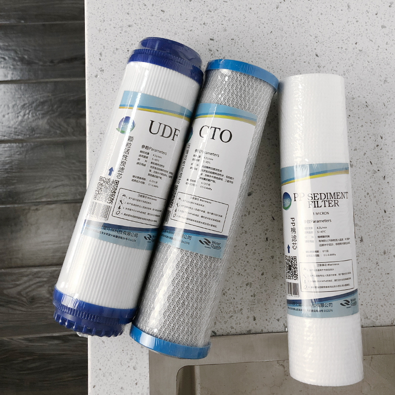 蓝珍珠家用五级超滤净水器通用滤芯适用安吉尔sauf100 101UF120J