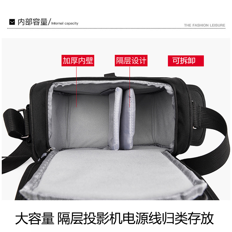 小明Q3投影收纳包极米Z8X/Playxhome万播T6Max小米青春版2适用