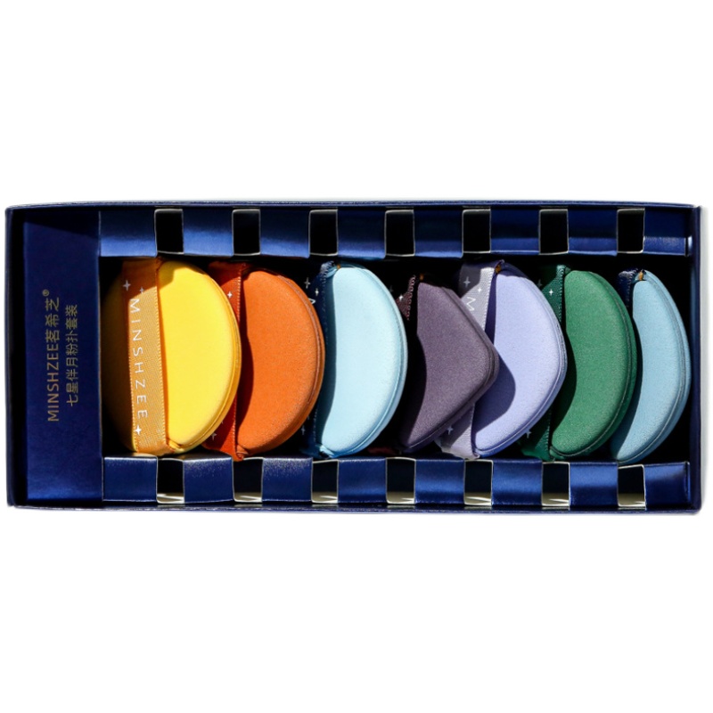 李佳琪推荐气垫粉扑组合装白鹿七星粉扑同款不卡吃粉底液美妆蛋