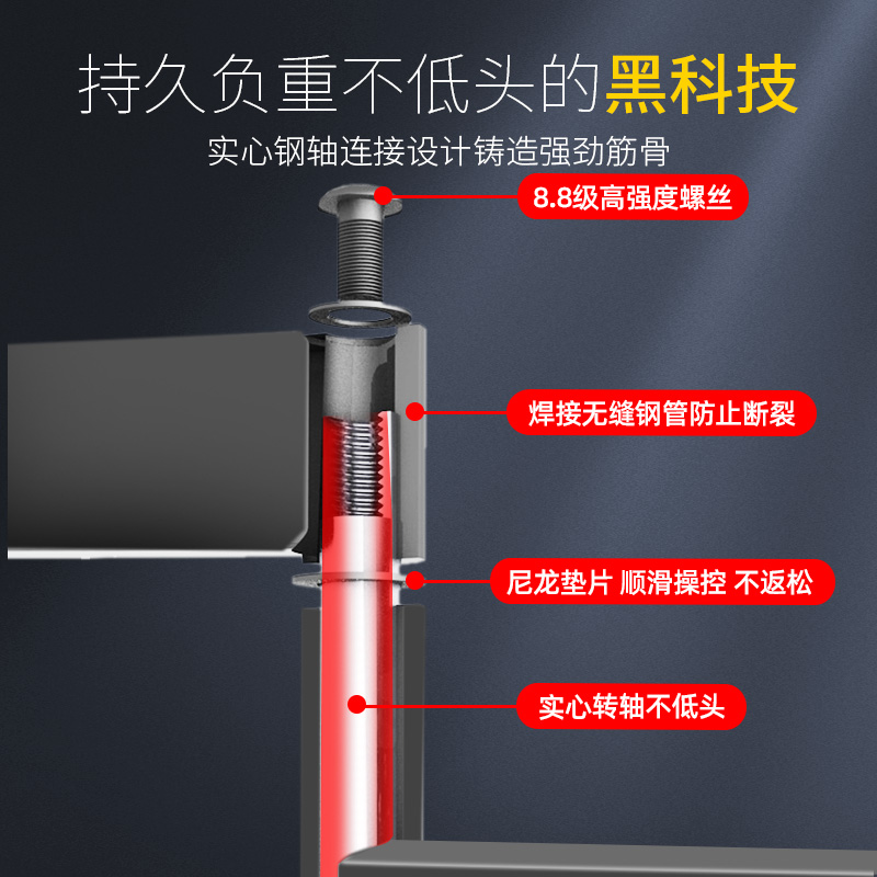 适用于雷鸟鹏6se/雀/鹤电视机伸缩挂架55 65 75 85寸摇臂旋转支架