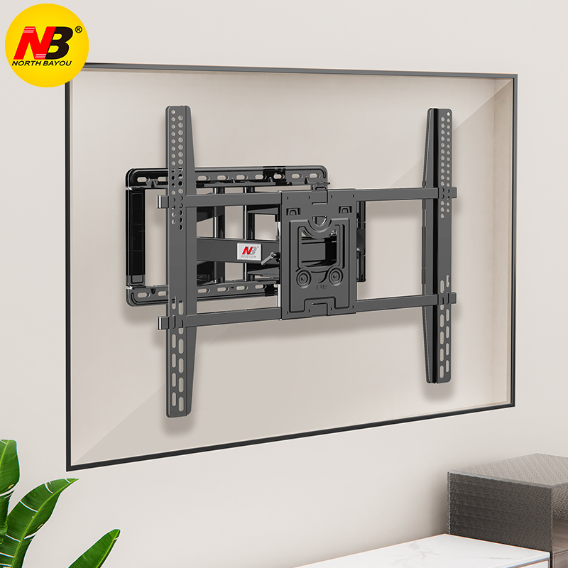 NB D100(50-110英寸)大型大承重长臂旋转拉伸支架电视挂架电视架