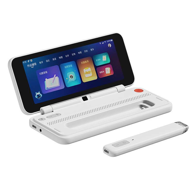 作业帮智能辅导机AI学习机小学初中高中通用讲题机搜题神器点读笔官方旗舰店批改作业学习机博学版教材同步学