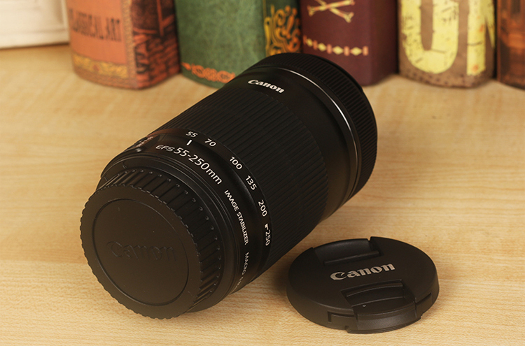 全新 Canon/佳能 EF-S 55-250 IS STM 三代 单反长焦防抖镜头远摄