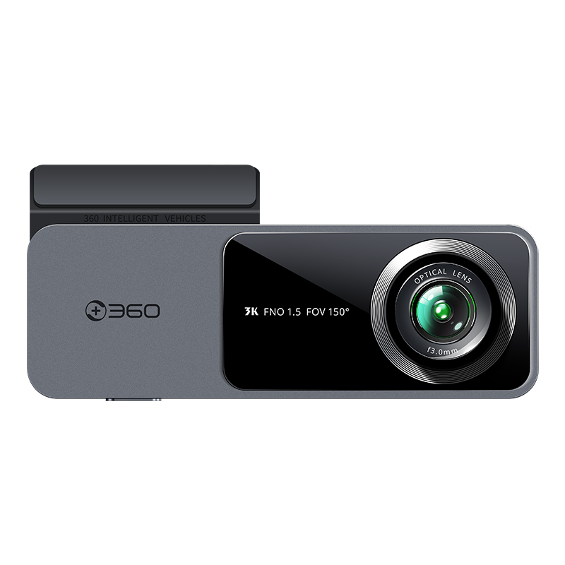360行车记录仪K580夜视3K高清免走线安装无线停车监控新款记录仪