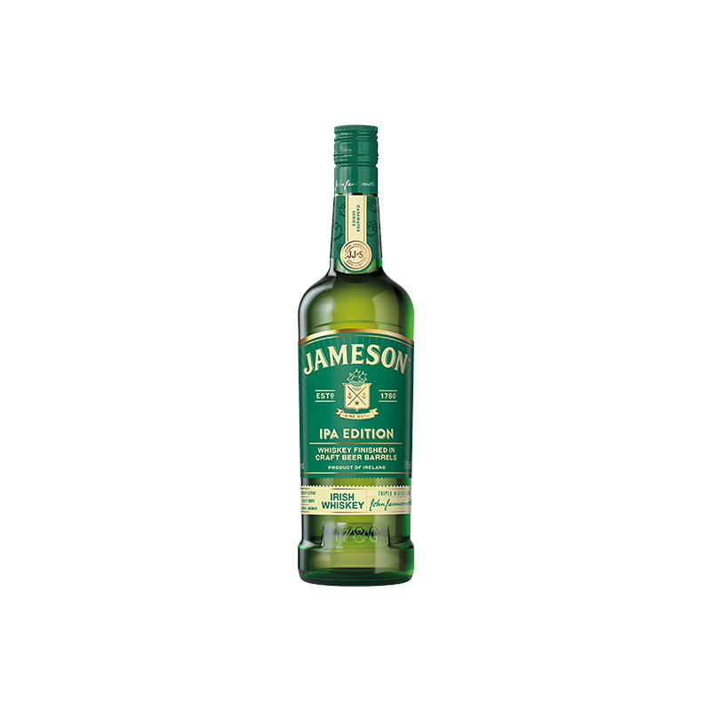 Jameson尊美醇IPA精酿啤酒桶爱尔兰威士忌700ml洋酒烈酒旗舰店
