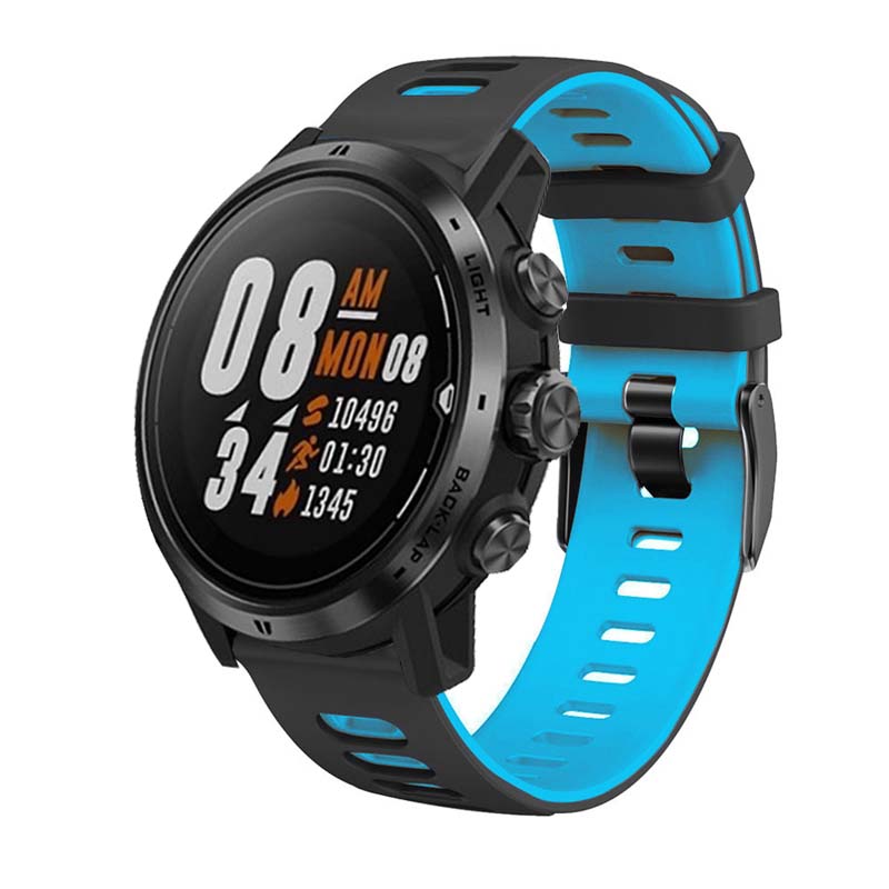 COROS pace3/2智能运动手表带 高驰APEX2Pro 46/42mm硅胶腕带防水