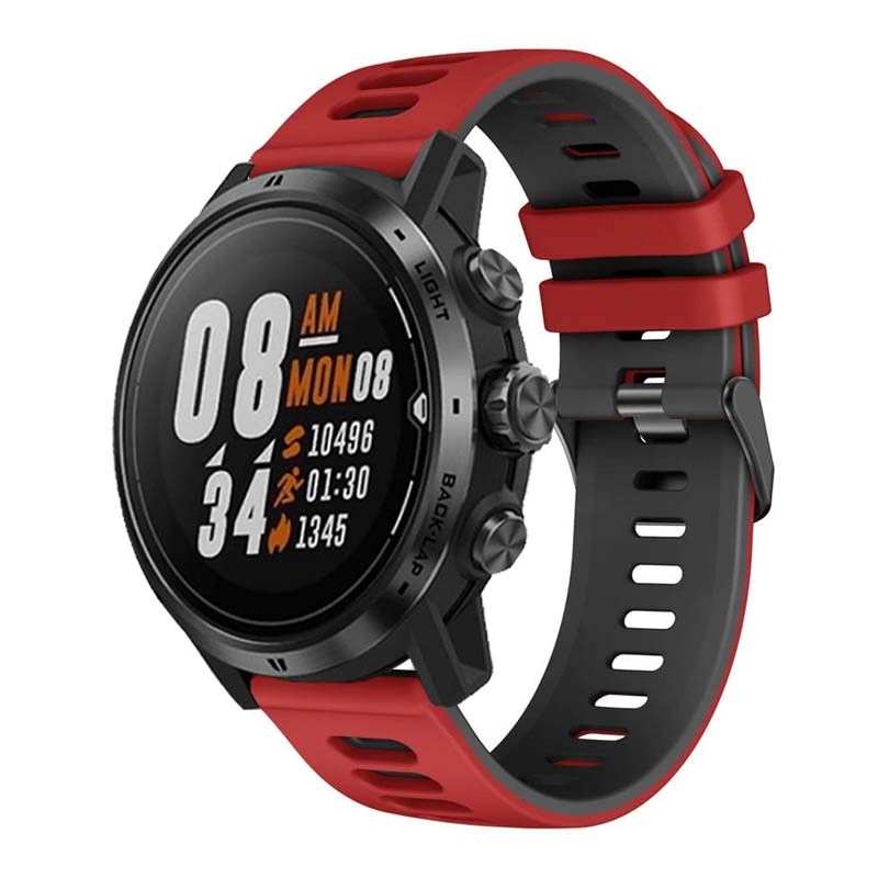 COROS pace3/2智能运动手表带 高驰APEX2Pro 46/42mm硅胶腕带防水