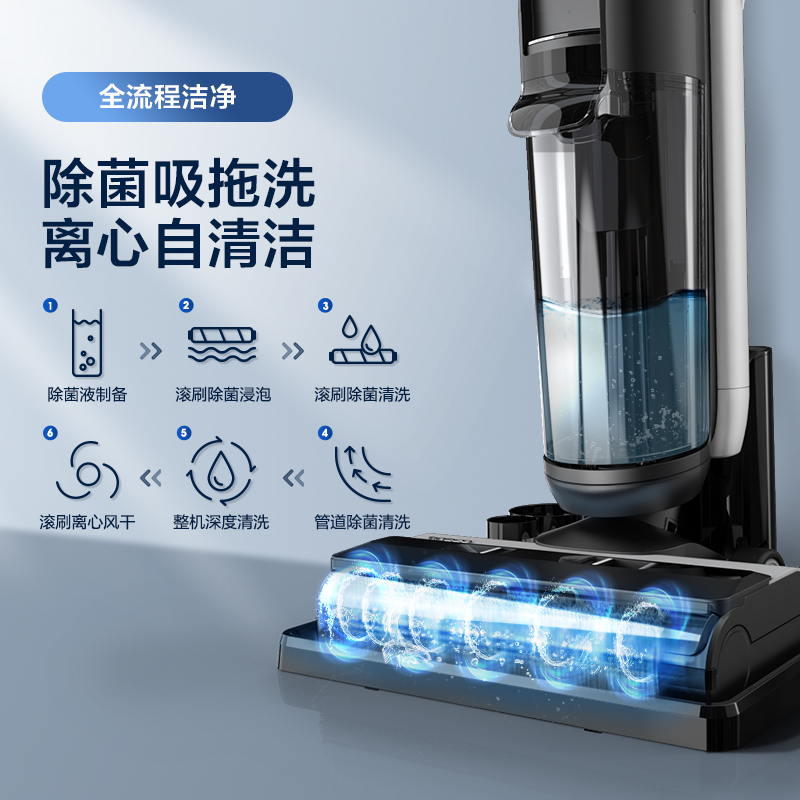 添可芙万2.0proLed C/wiper slim洗地机吸拖扫洗拖地一体机拖地机