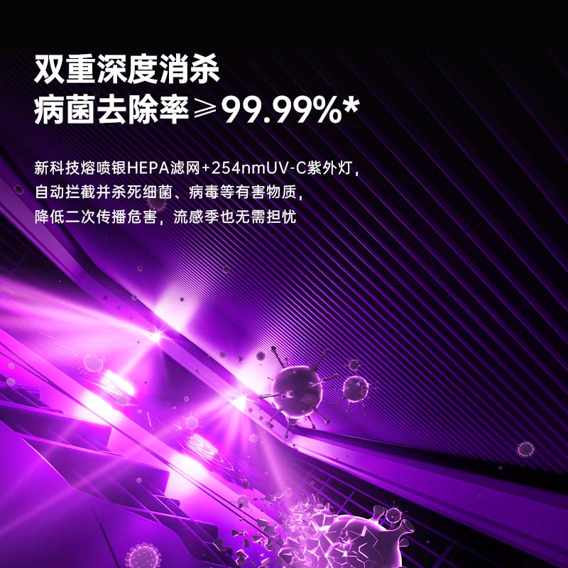 舒乐氏专效空气净化器家用除甲醛除宠物异味除过敏消毒净化机B01